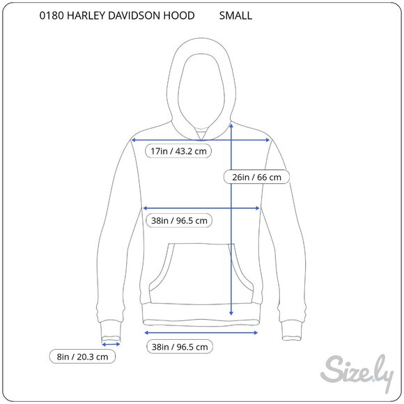 Harley Davidson Hoodie Sweatshirt Men's S Black Embroidered Logo Pockets Fleece - Picture 3 of 11